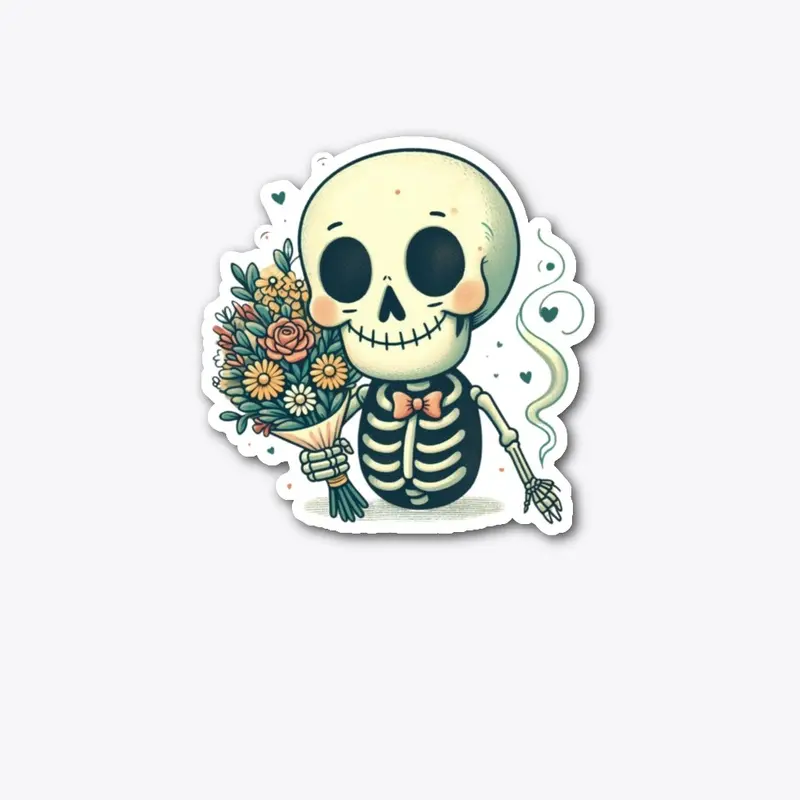 Happy Valentine Skeleton