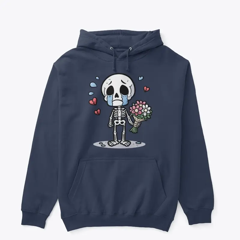 Sad Valentine Skeleton