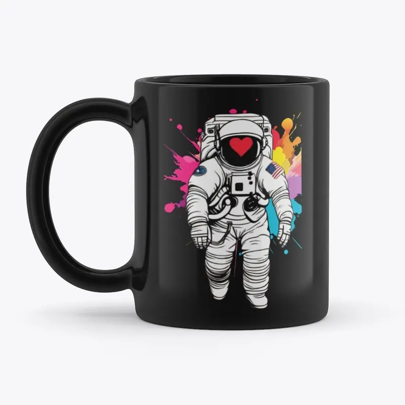 Color Splash Astronaut