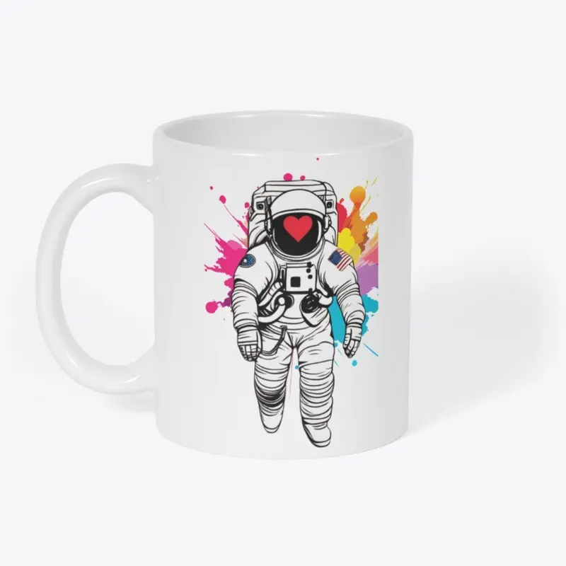 Color Splash Astronaut