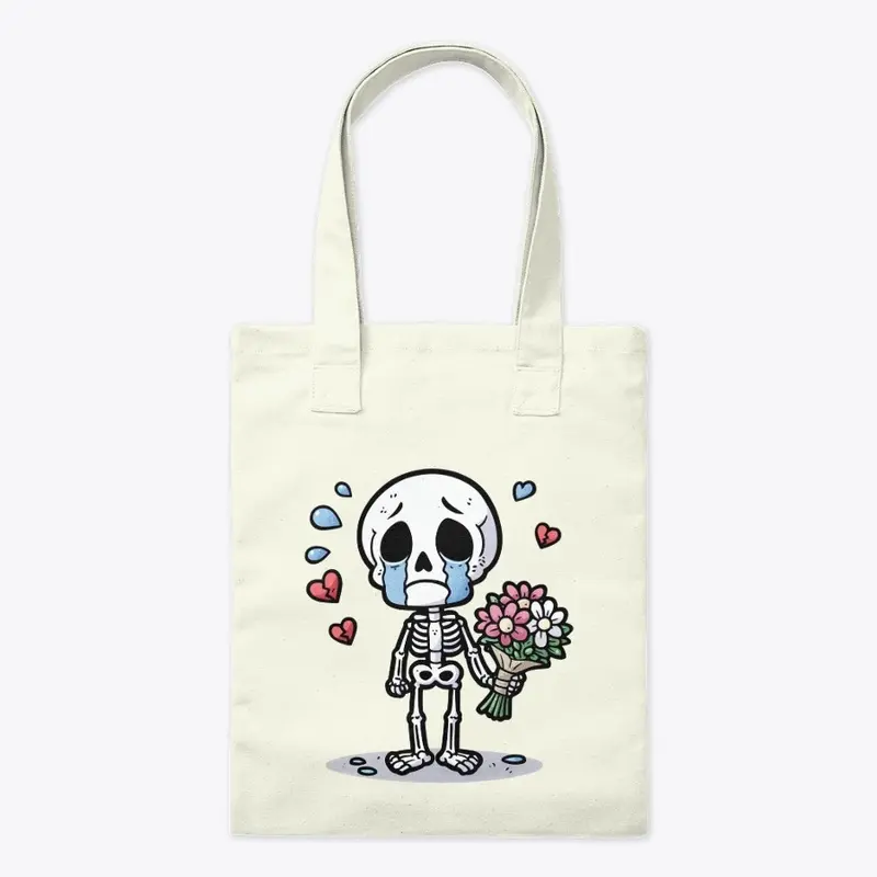 Sad Valentine Skeleton