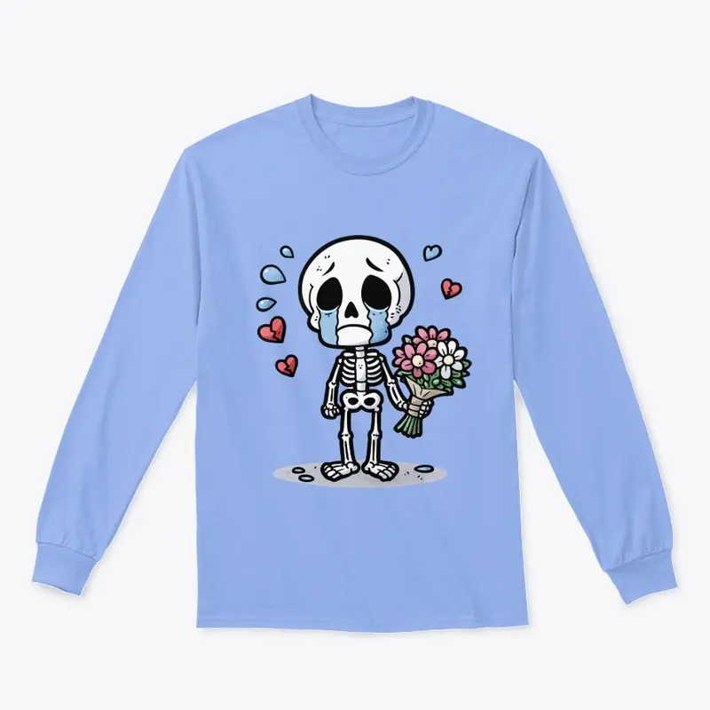 Sad Valentine Skeleton