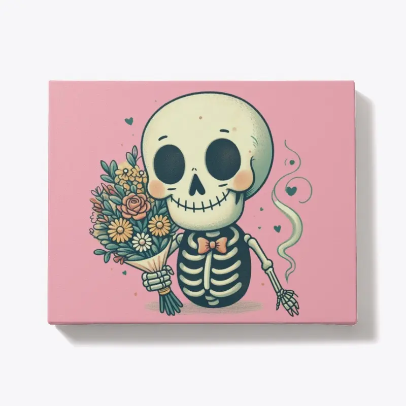 Happy Valentine Skeleton