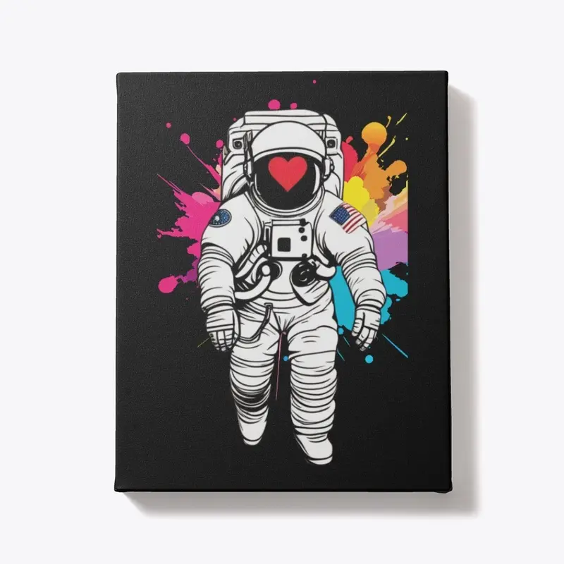 Color Splash Astronaut