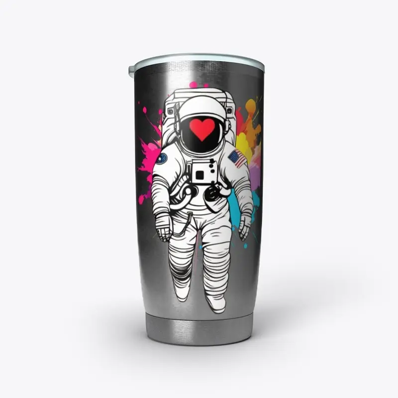 Color Splash Astronaut